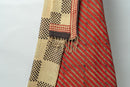 Geometric Suit with Contrasting Checked Dupatta for Unique and Modern Appeal