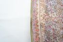 Handwoven Stole with Intricate Paisley Motifs, Natural Dyes, and Elegant Contrasting Borders