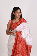 Deha Buti Pasapali Border Khandua Handloom Ikat Silk Saree