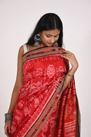 Deha Hathi Khandua Handloom Ikat Silk Saree