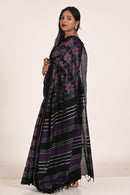 Mauve Mirage Special Cotton Ikat Saree