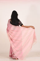 Pink Special Cotton Ikat Saree